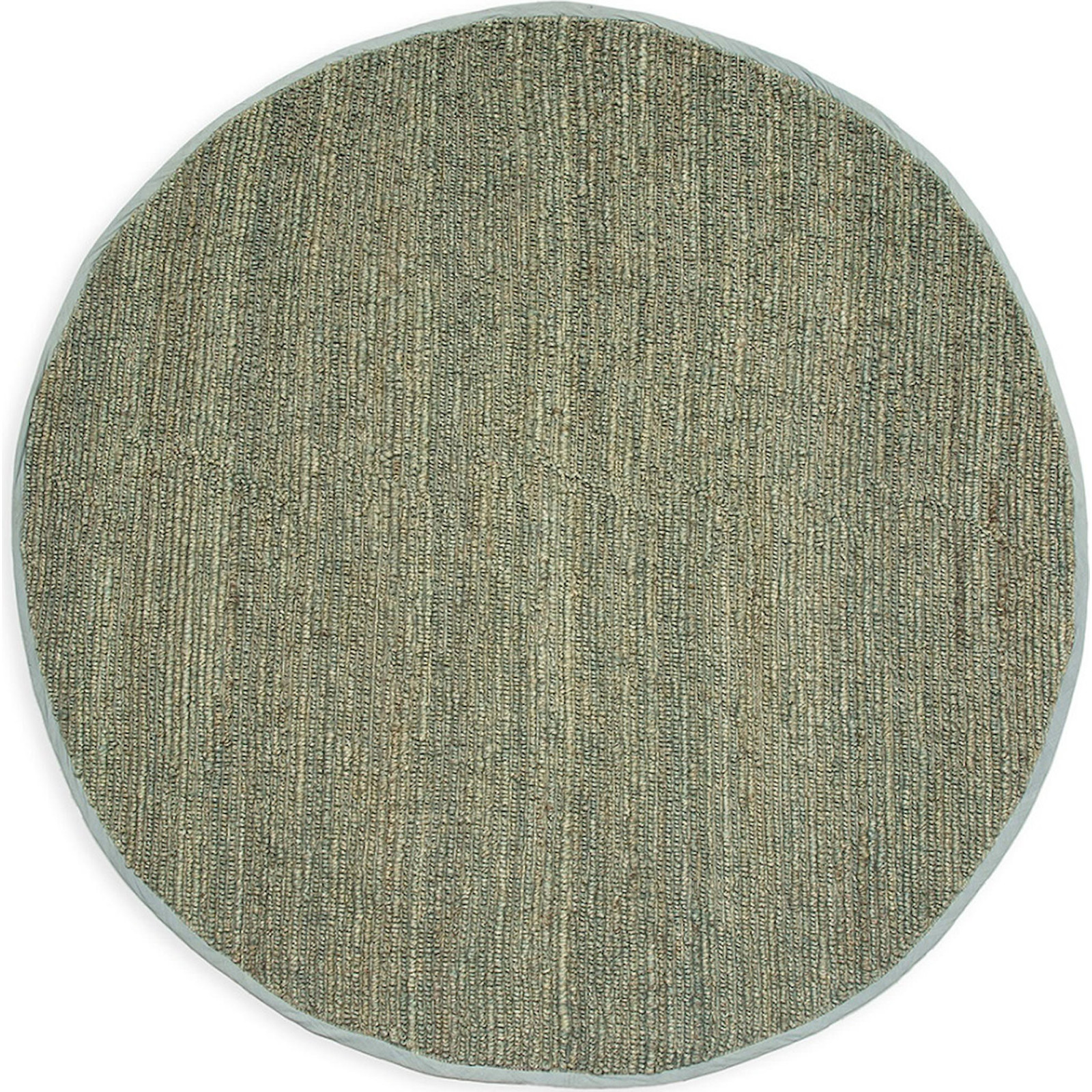 Tapis Rond En Jute Gris Ambiance Naturelle Et Chaleureuse - Gris Naturel Tressé