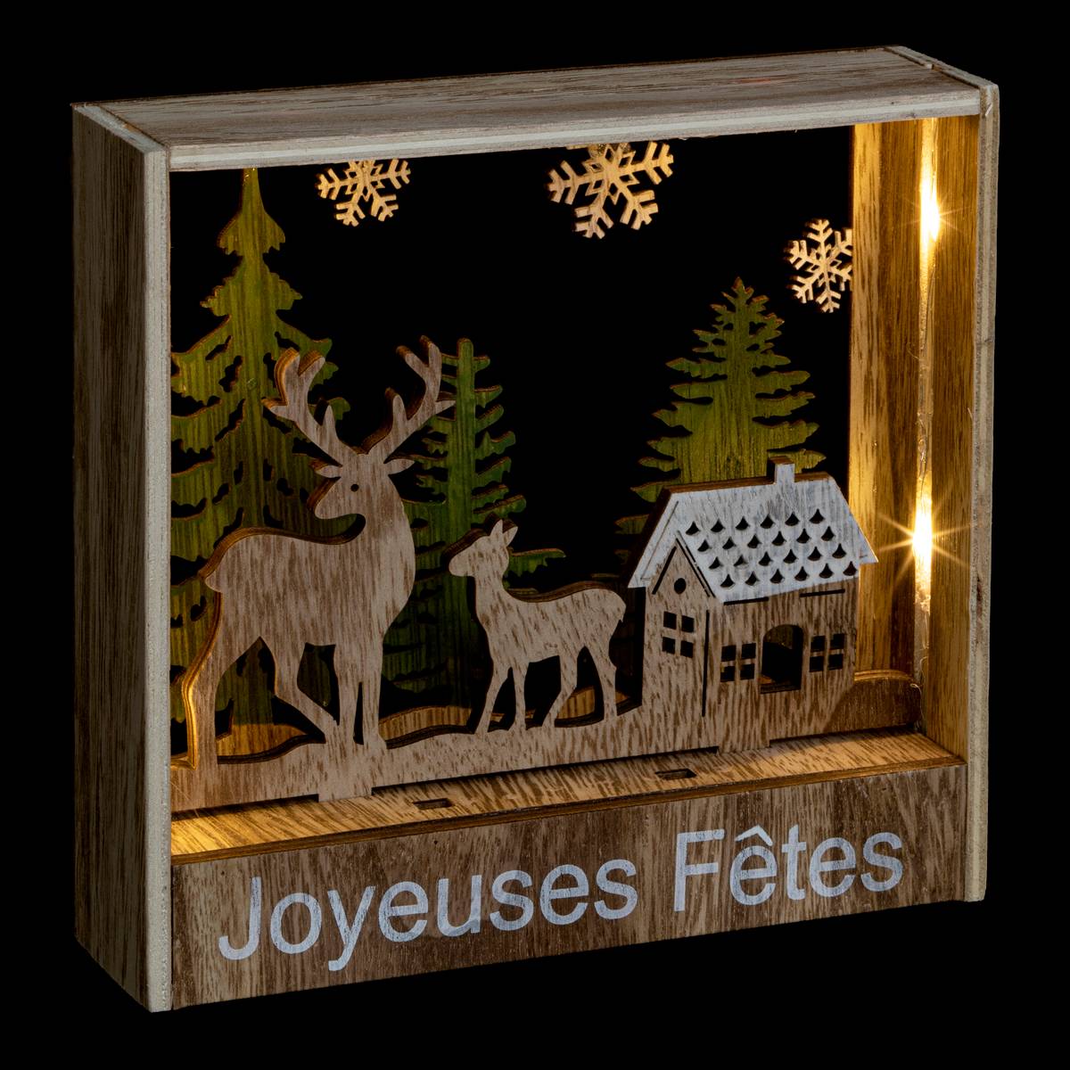 Décoration Intérieure Cadre En Bois - Feeric Lights & Christmas