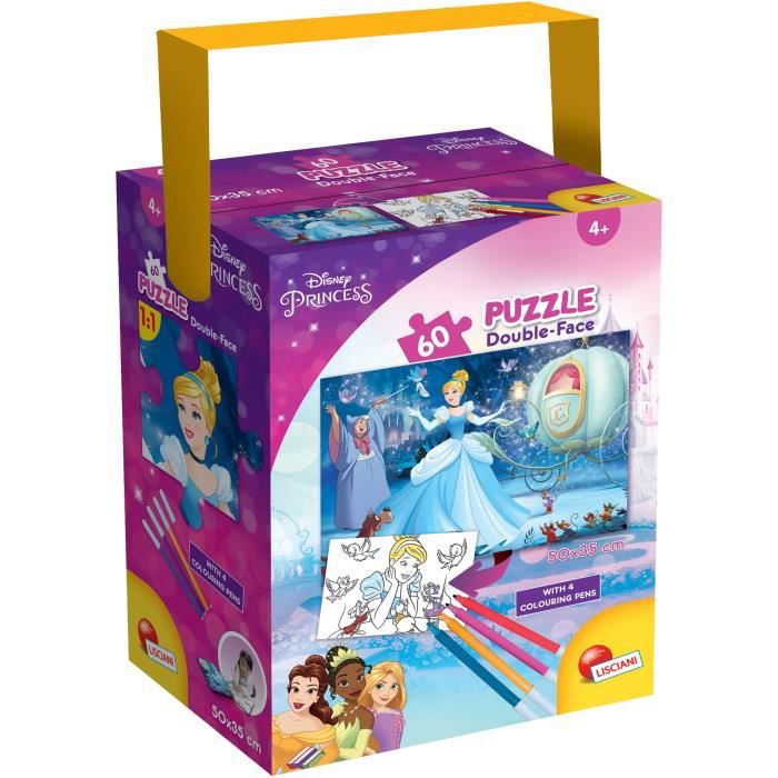 Lisciani Giochi Disney Puzzle In A Tub Mini 60 - Cenerentola