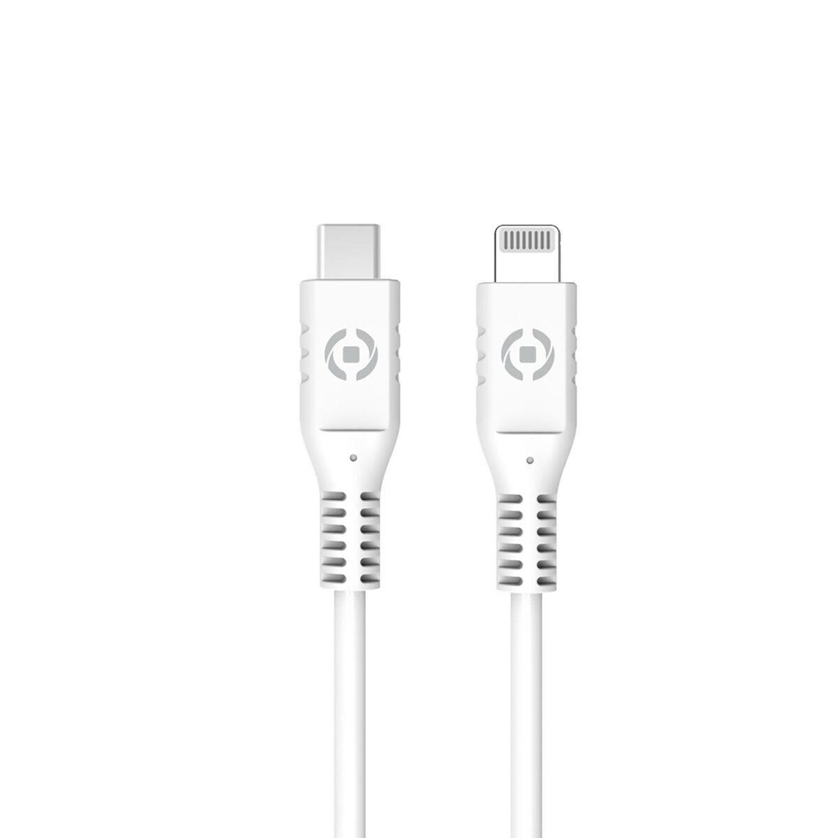 Câble Usb-c Vers Lightning Celly Blanc 1 M
