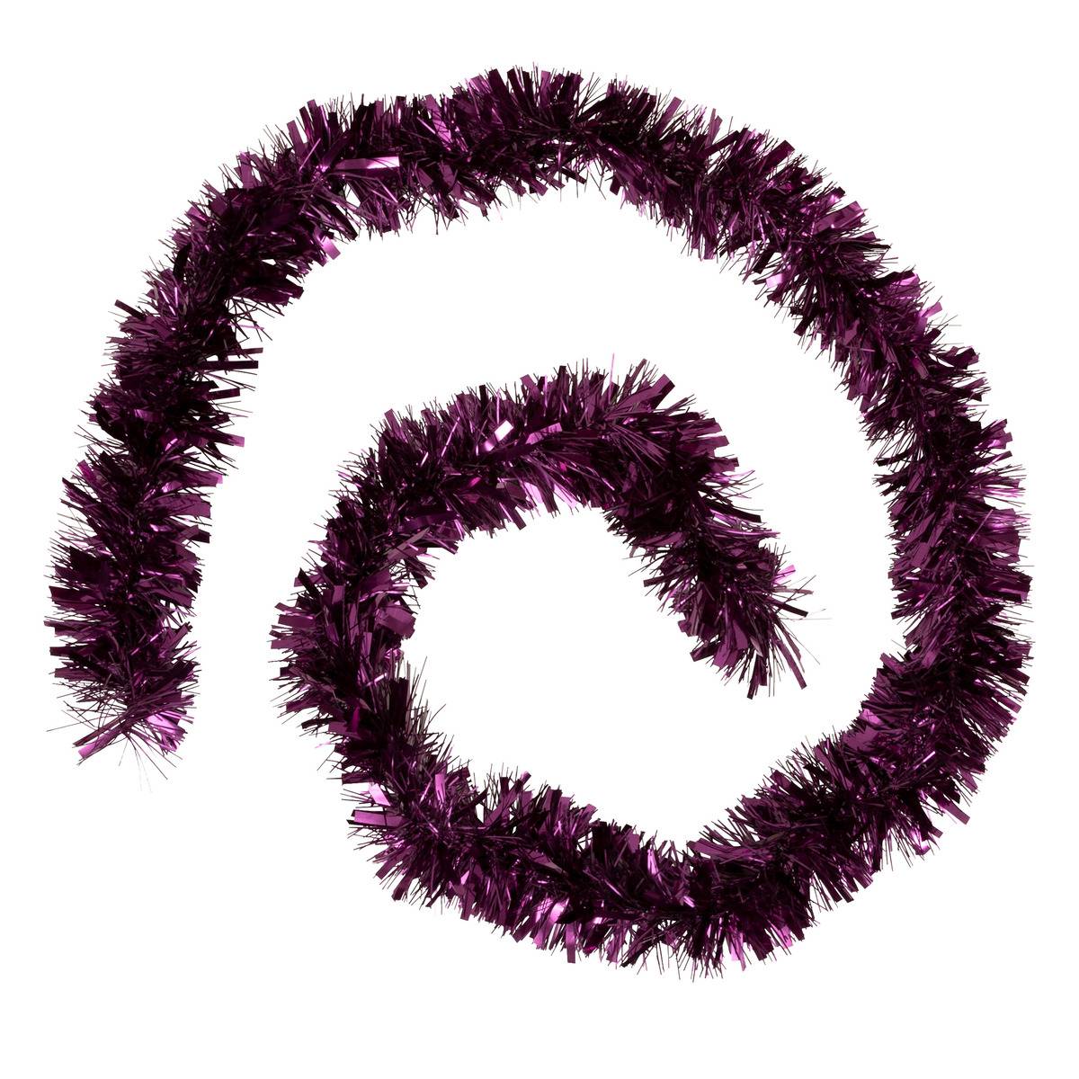 Guirlande De Noël Brins Mixtes Violette 100 X 6 X 2 M - Feeric Lights & Christmas