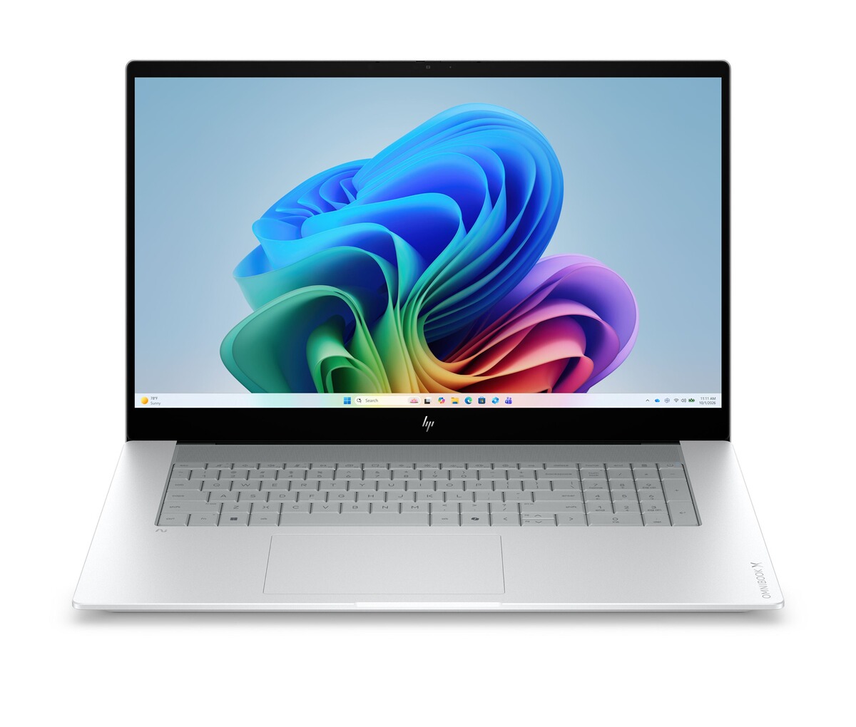 Pc Portable Hp Omnibook X Next Gen Ai 17-de0005nfx 17,3" Full Hd Ecran Tactile Copilot+pc Intel® Core™ Ultra 5 16 Go Ram 512 Go