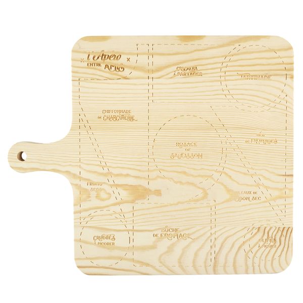 Planche En Bois - Cook Concept - Design - Présentation - Marron