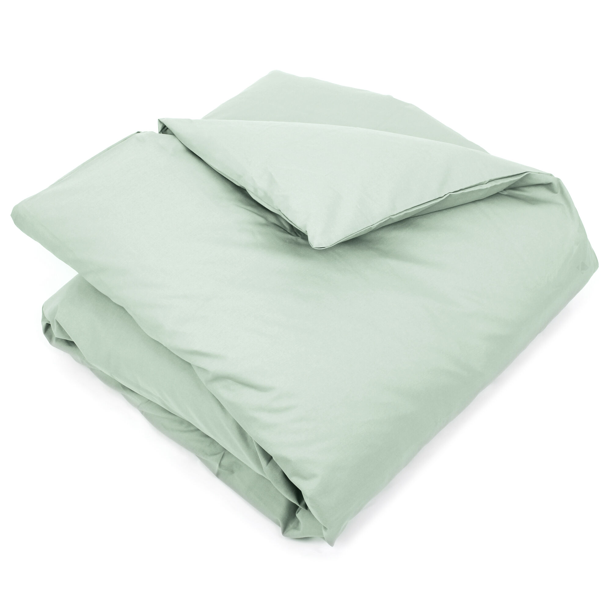 Housse De Couette Uni 240x220 Cm Coton Alto Vert Fleur D'amandier