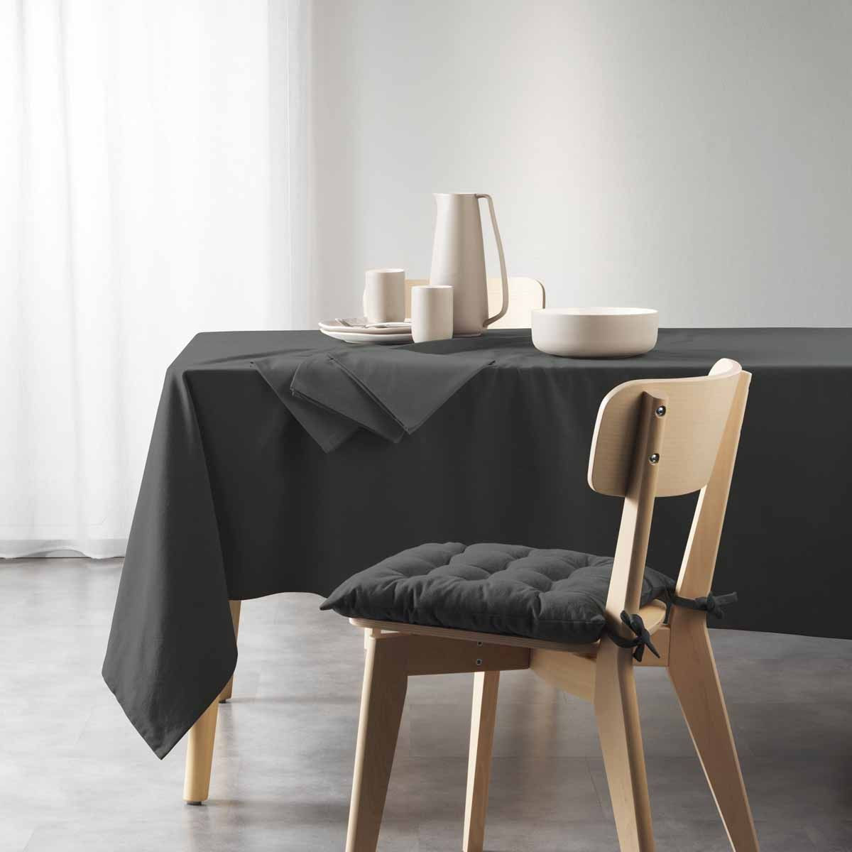Nappe Rectangulaire "mistral" 140x240cm Anthracite