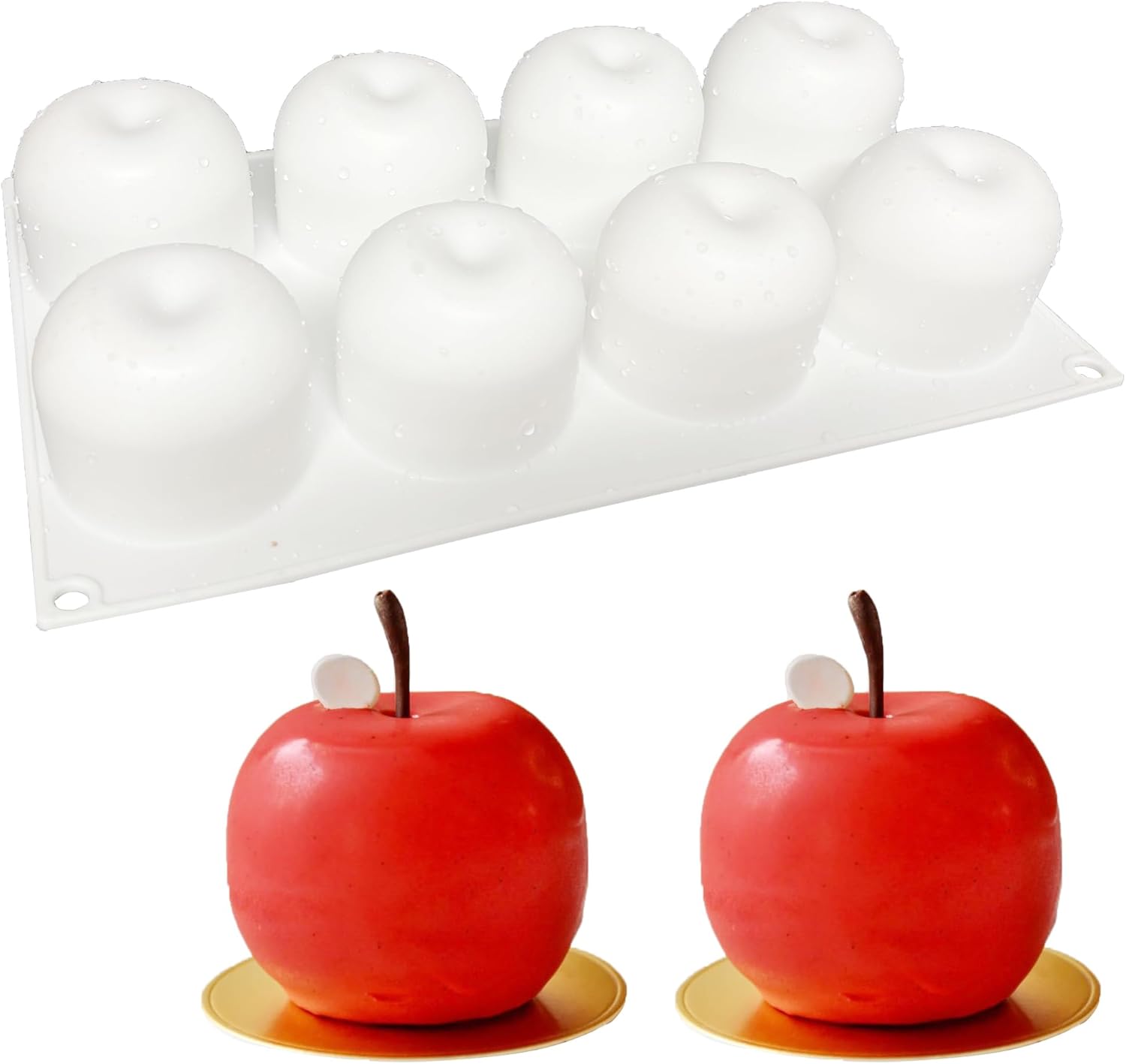 Moule En Silicone Mousse À Pomme