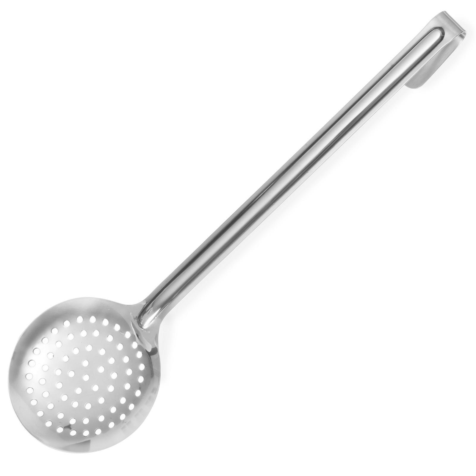 Cuillère À Fente En Acier Kitchen Line Haccp, Diamètre 115 Mm - Hendi 528204