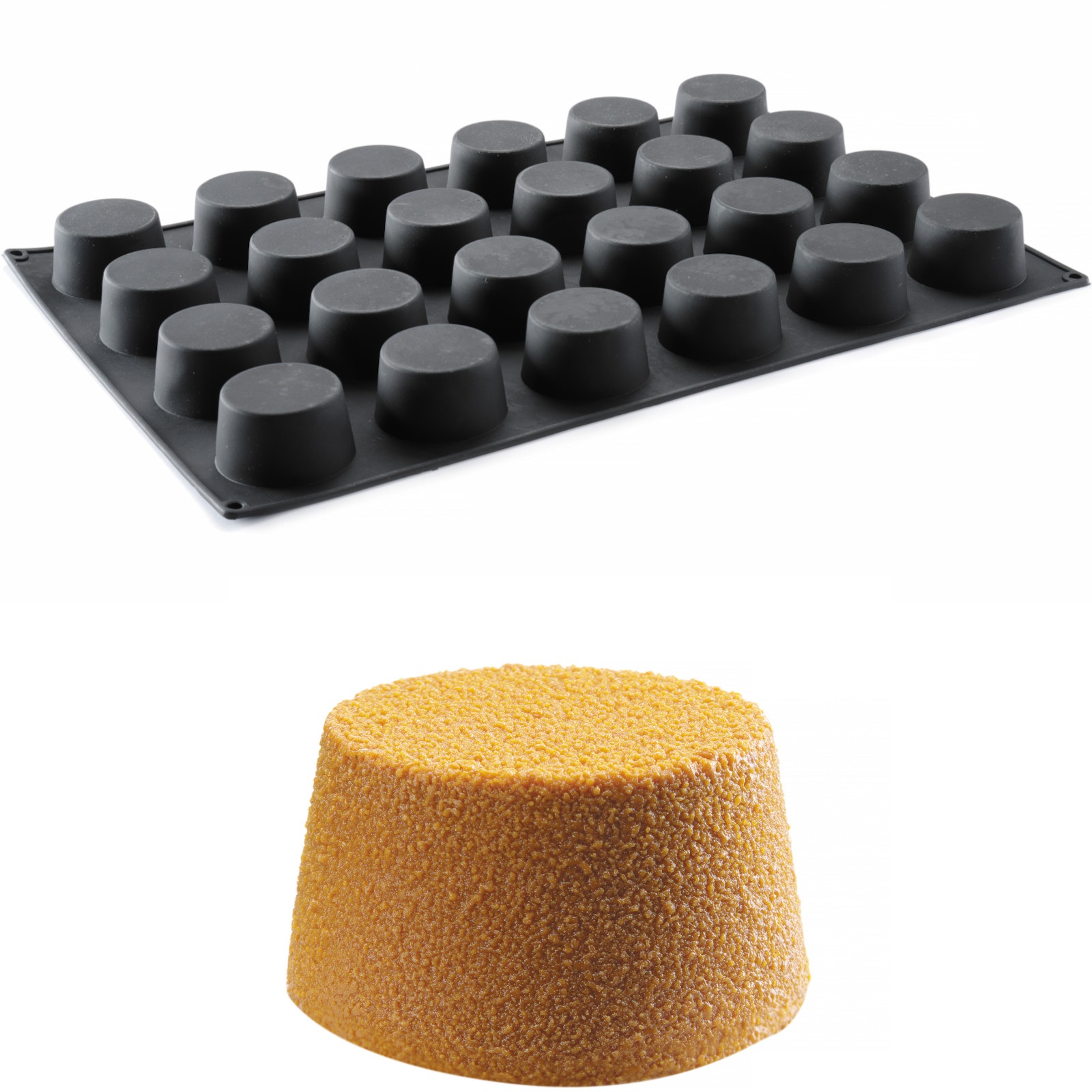 Moule En Silicone Pour Pralines, Mousses, Pâtisseries 570 X 375 Mm - Muffins