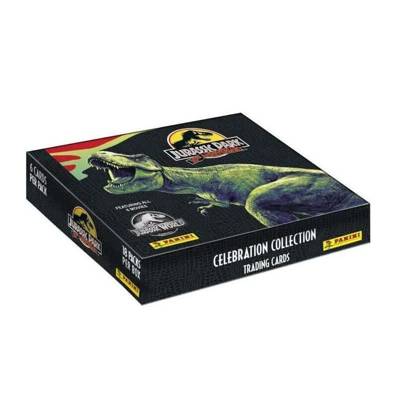Jurassic Movie 3 Tc - 30eme Anniversaire - Boite De 18 Pochettes (poch