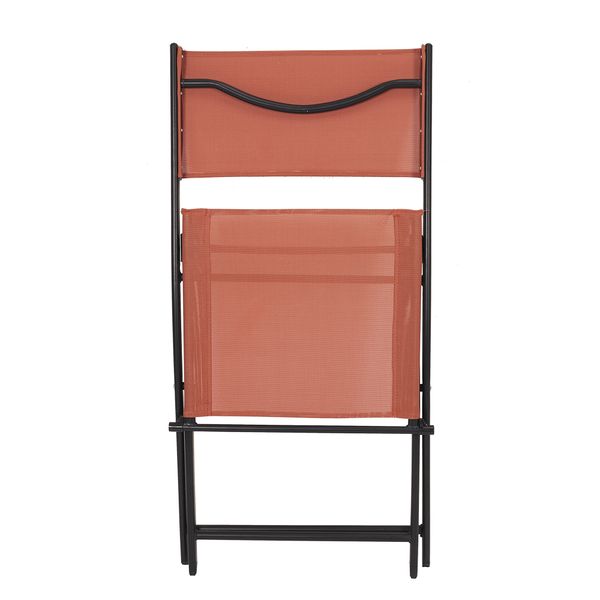 Chaise - Home Deco Factory - Elba - Pliante - Orange