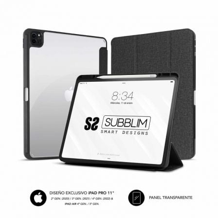 Housse Subblim Ipad Pro Ipad Pro 11 11" 192 G Black