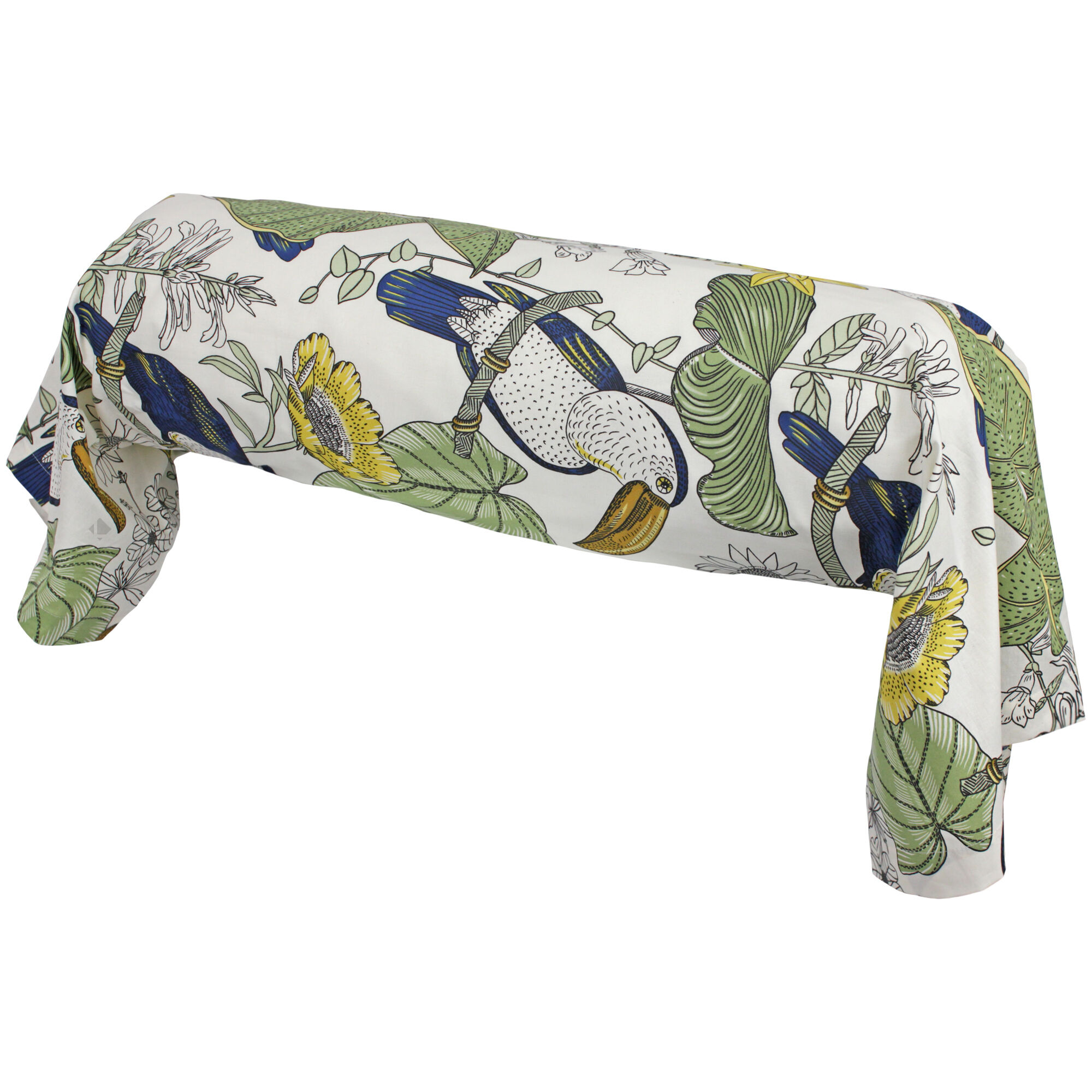 Taie De Traversin 200x43 Cm Coton Toco Vert