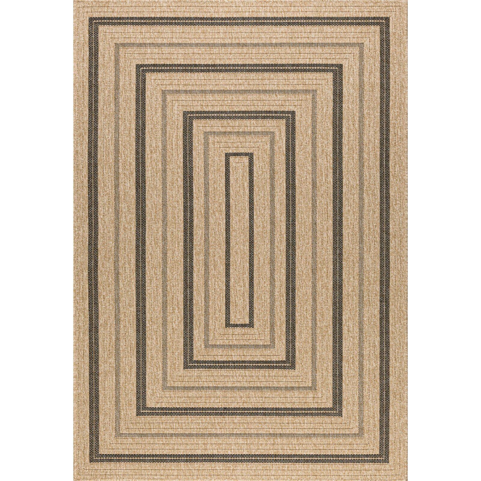 Tapis Tissé Extérieur Intérieur Nature Jute - 80 X 150 Cm