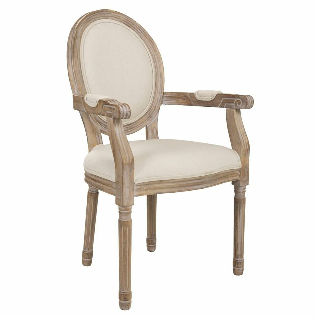 Chaise De Salle À Manger Alexandra House Living Beige 46 X 96 X 55 Cm