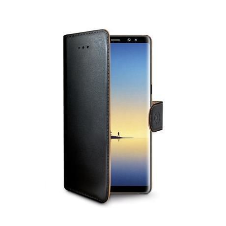 Celly Wally674 Coque De Protection Pour Téléphones Portables Étui Avec Portefeuille Noir