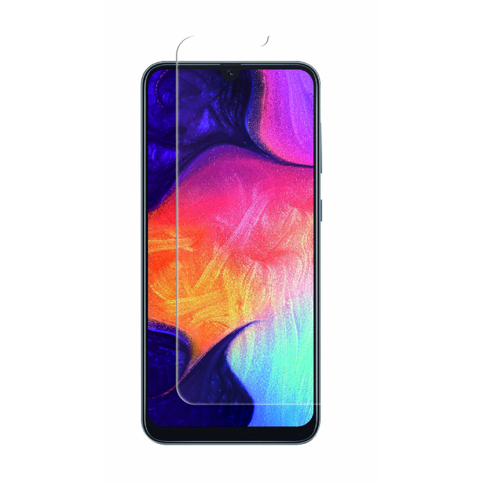 Verre De Protection D'écran Pour Samsung Galaxy A70 Plat Anti-rayures Transparent Muvit