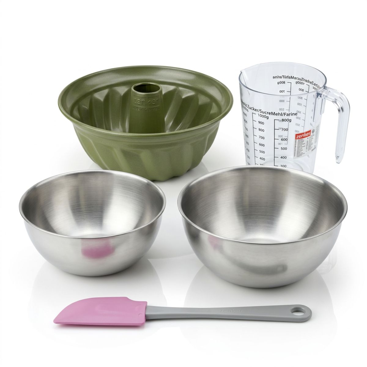 Set De 5 Ustensiles De Pâtisserie Moule À Gâteaux Green Vision