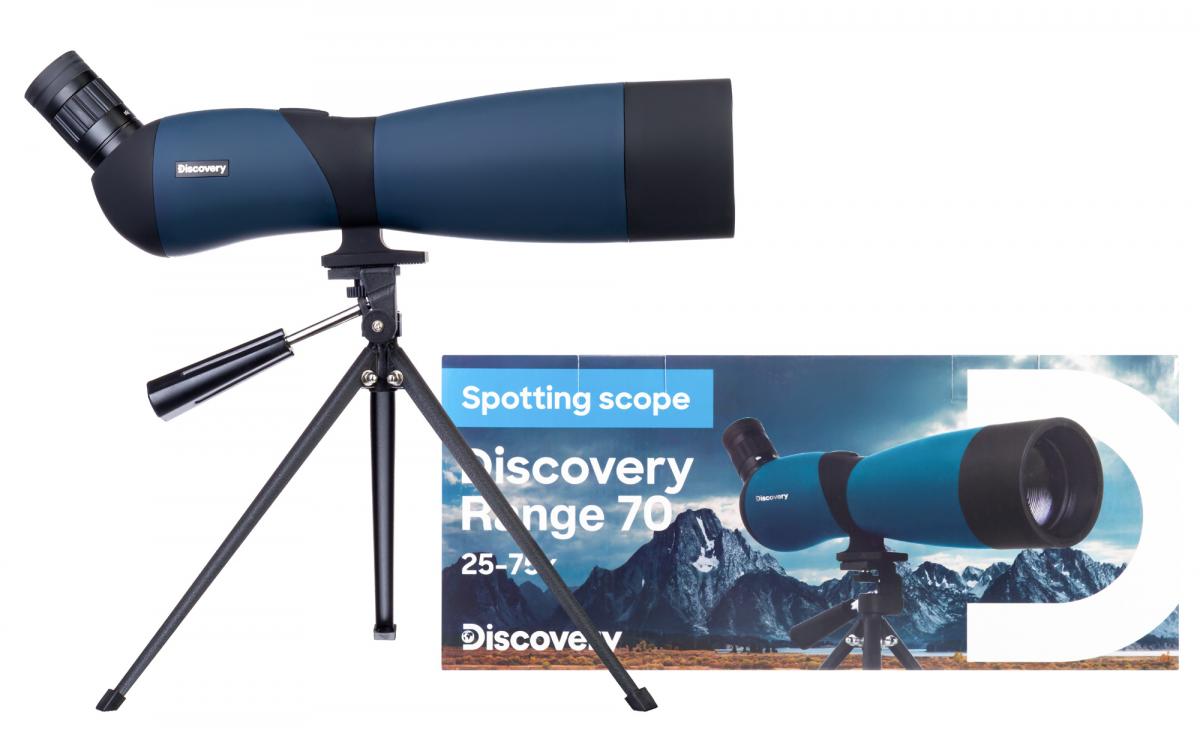 Longue-vue Levenhuk Discovery Range 70 70 Mm Multicolor Metal