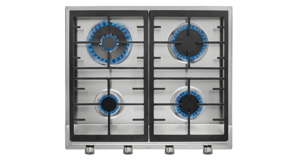 Teka Ex 60.1 4g Ai Al Dr Ci Btn Acier Inoxydable Intégré 58 Cm Gaz 4 Zone(s)