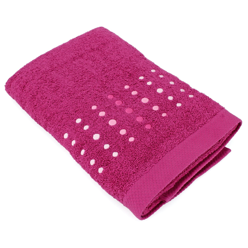 Linnea Pure Points Violet Coton 70 X 140 Cm 1 Pièce(s)