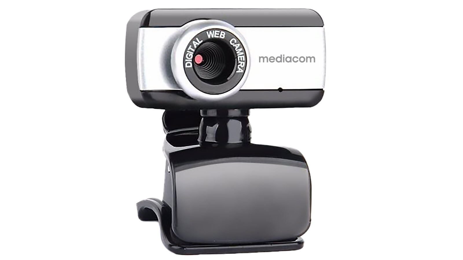 Mediacom M250 Webcam 640 X 480 Pixels Usb 2.0 Noir, Argent