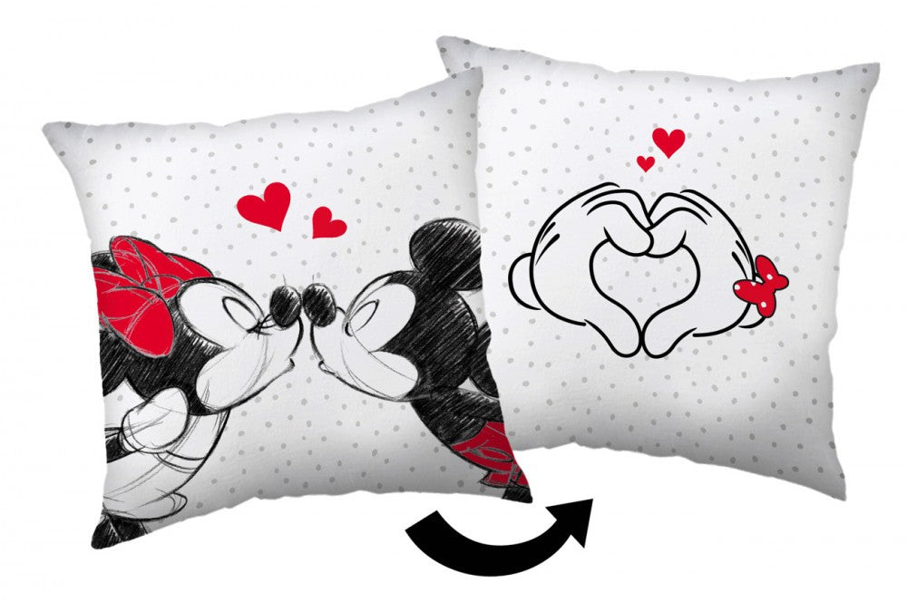 Coussin Décoratif Disney Minnie Mickey Love 40*40 Cm