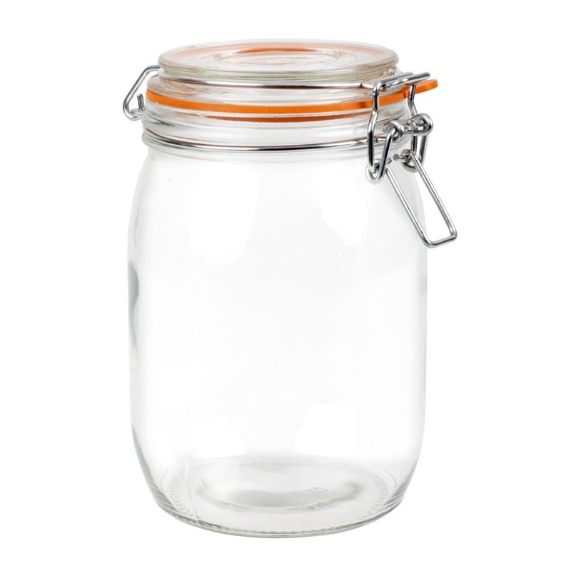 Bocal À Conserves À Clip En Verre - Vogue 1 L