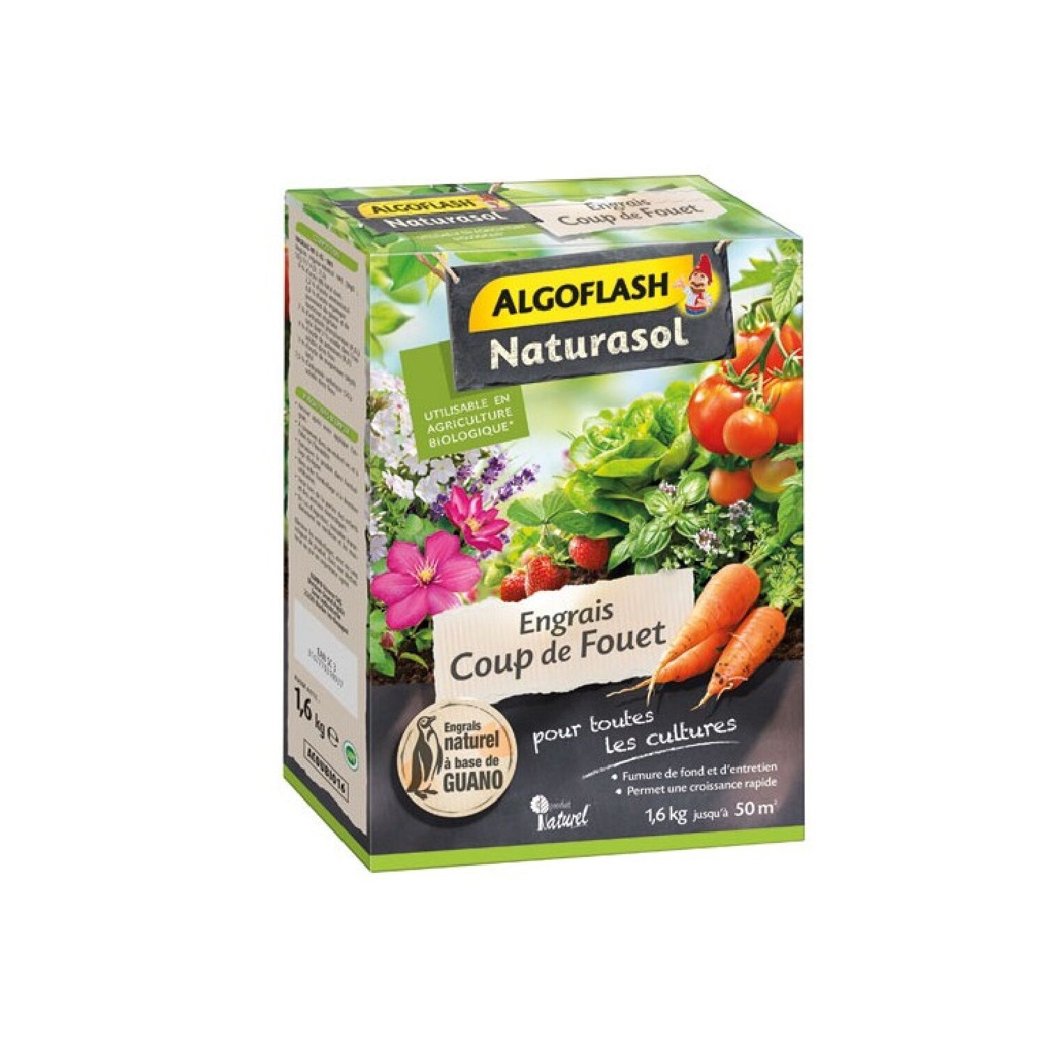 Engrais Coup de Fouet Toutes Cultures 800g ALGOFLASH
