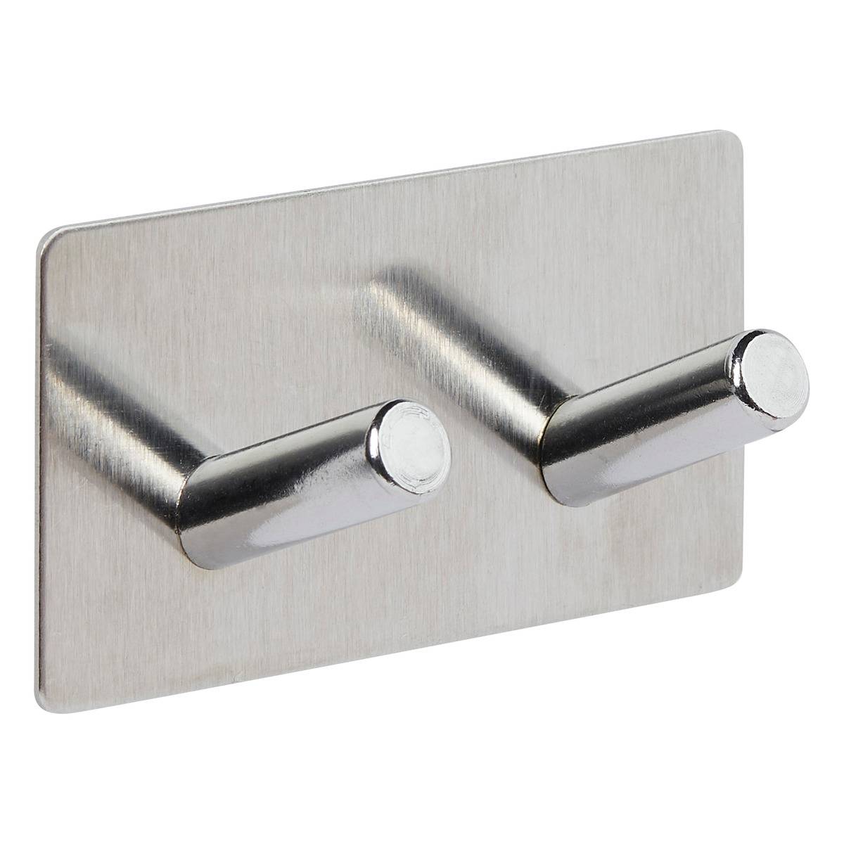 Patère Adhésive "stiky" 2 Têtes 9x3,5cm - 5five