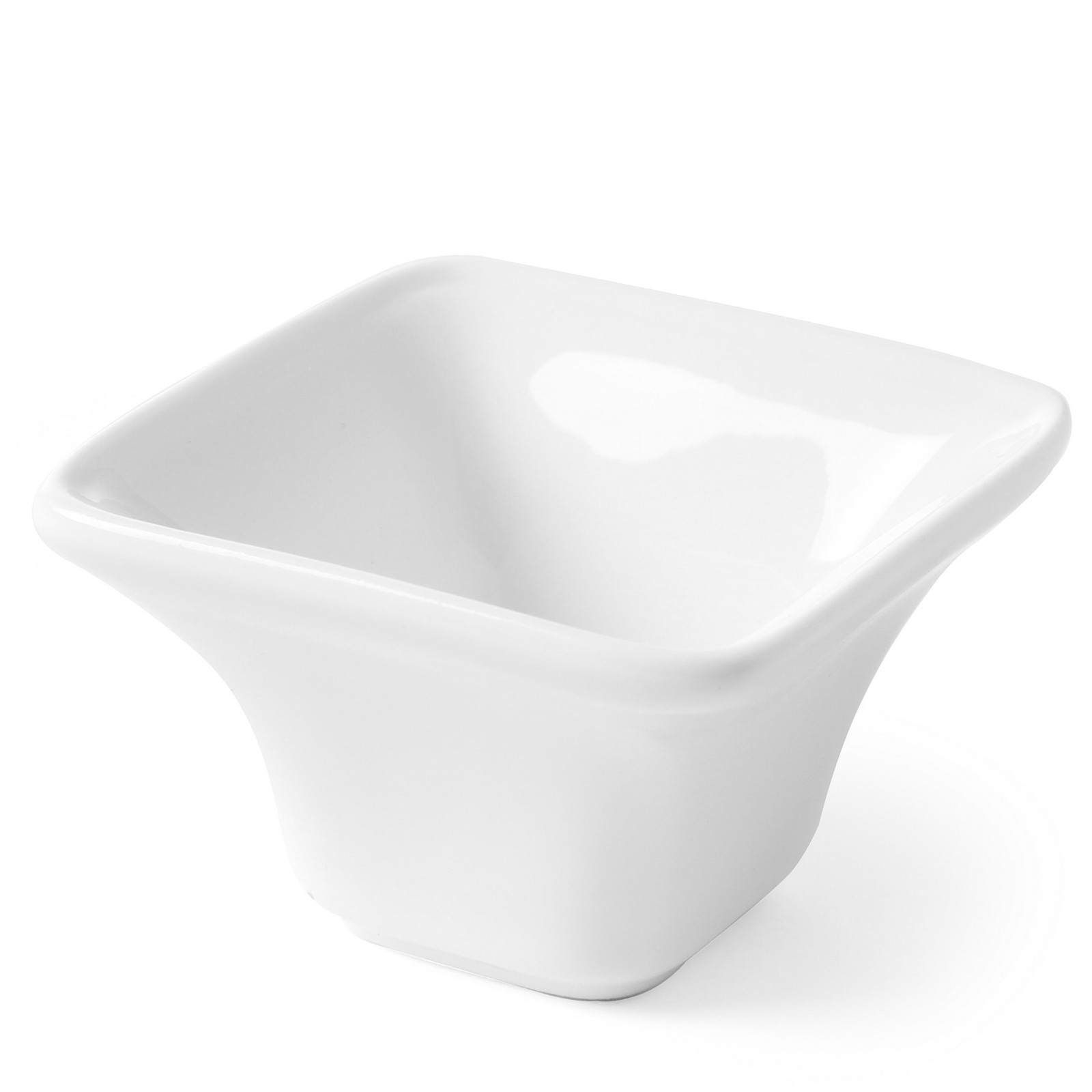 Bol À Tapas Cuadrado Mini, Porcelaine, Lot De 6 - Hendi 784419