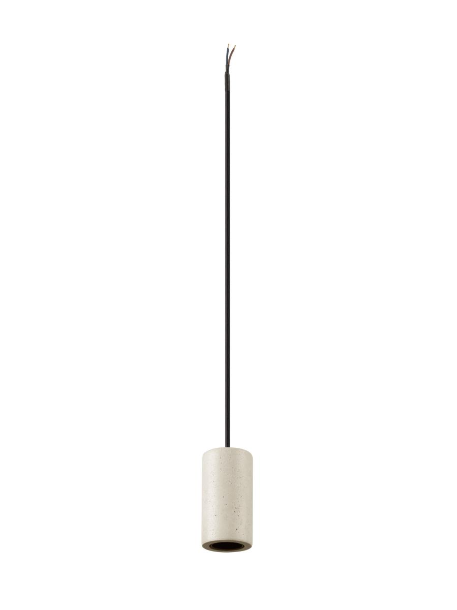 E27 Fitu Pd Suspension Stone Long. 500cm Câble Nu 1 X Max. 15 W Beige - Slv - 1010418