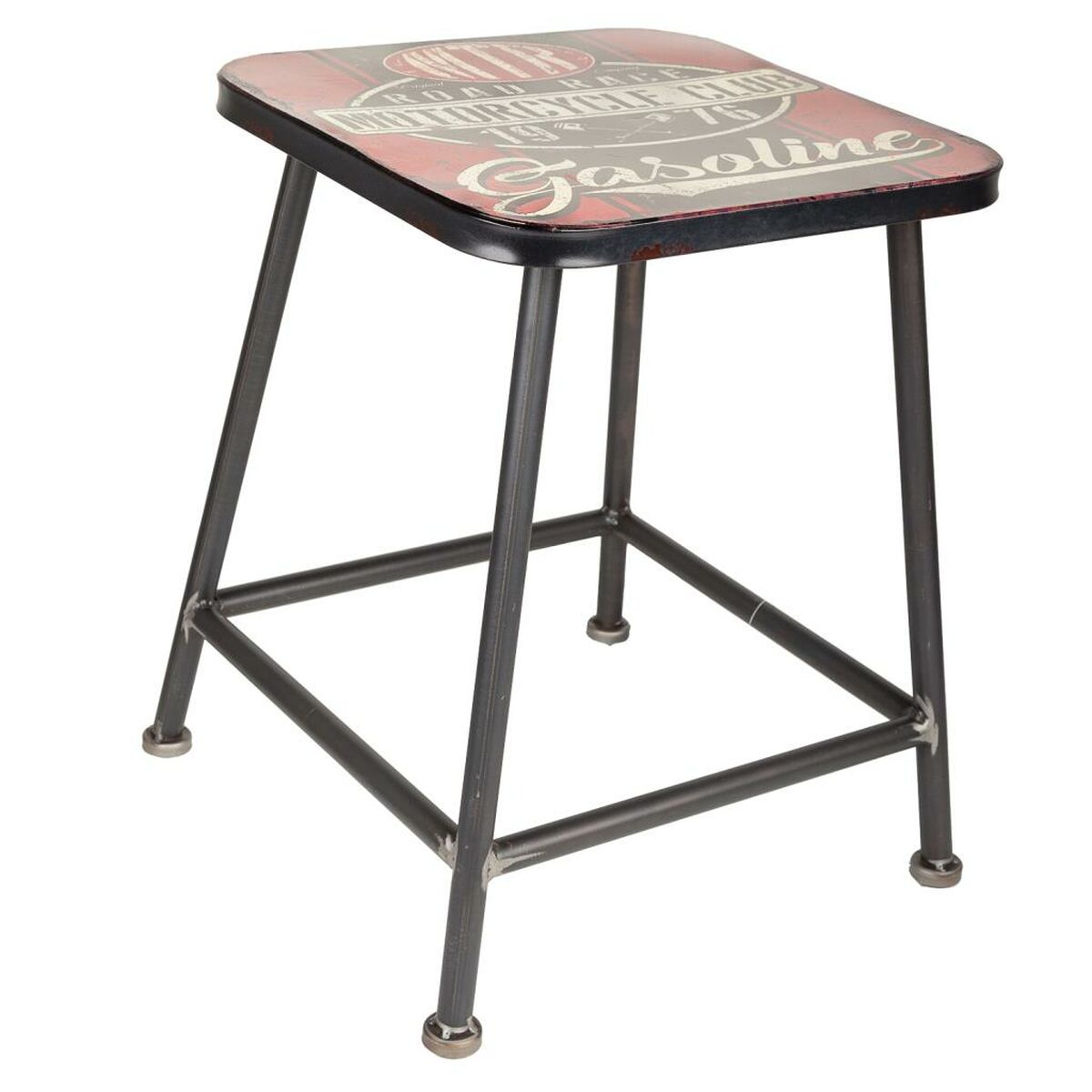 Tabouret Alexandra House Living Fer 38 X 45 X 38 Cm