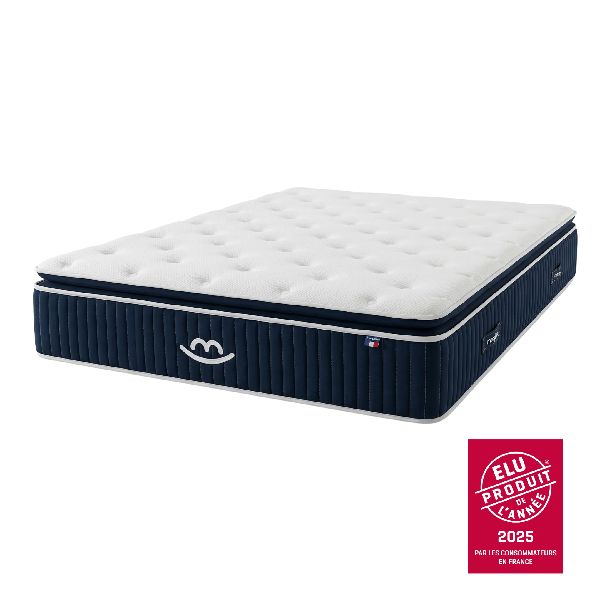 Matelas Hybride Soutien Renforcé 160x200cm Épais 30cm - Victoria Plus - Morphea