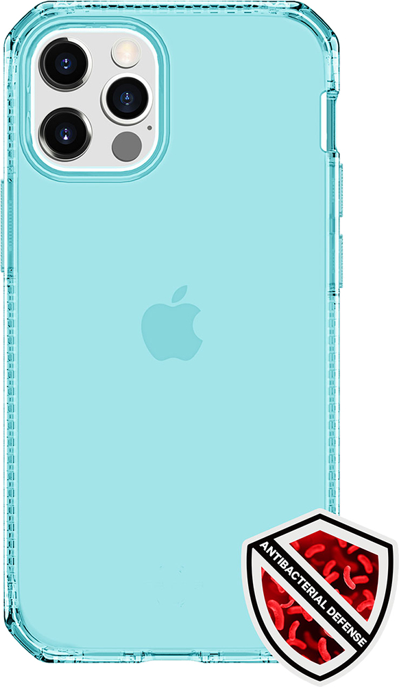Itskins Itspeclearip1267lb Coque De Protection Pour Téléphones Portables Bleu