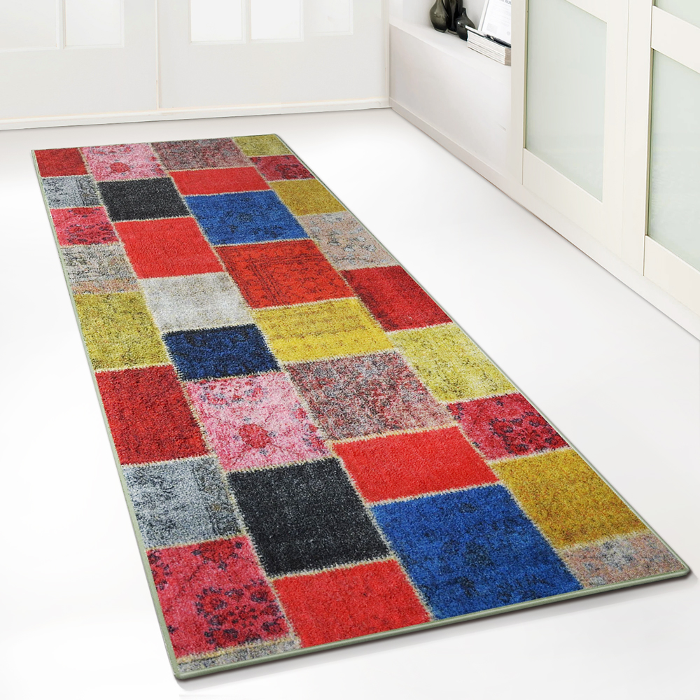 Tapis De Couloir Monsano Antidérapant Patch 80 X 150 Cm