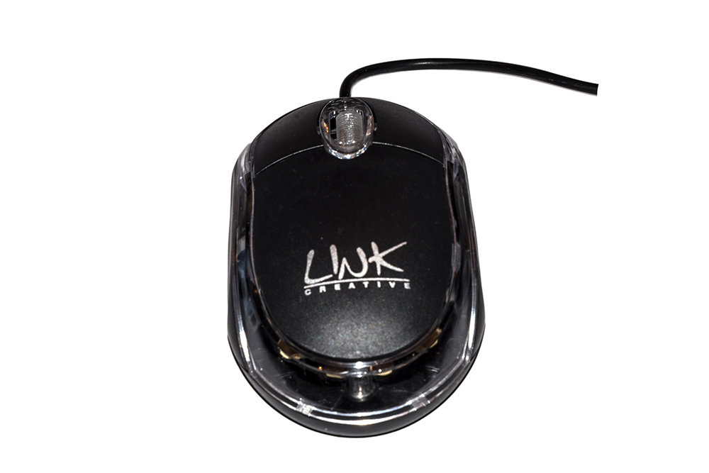 Link Accessori Lkmos04 Souris Bureau Droitier Usb Type-a Optique