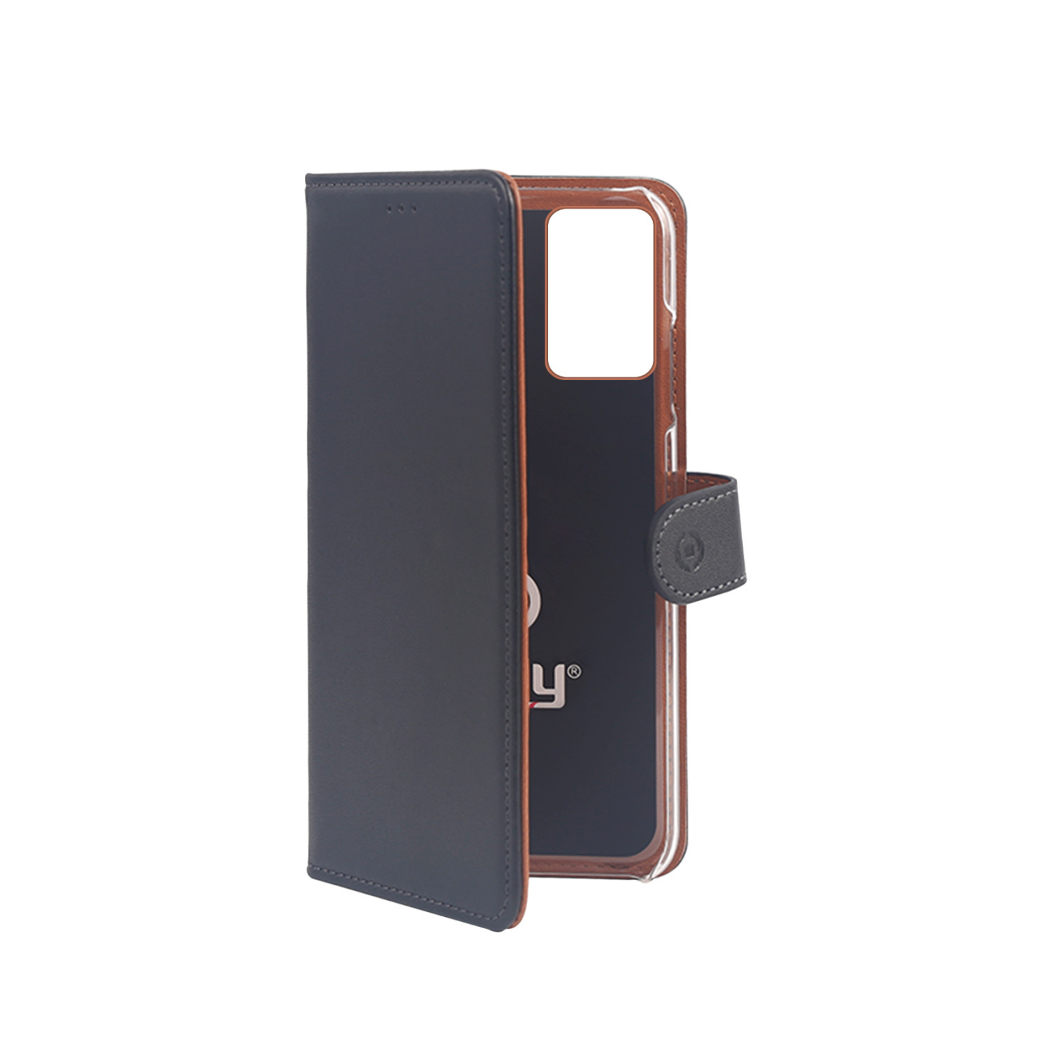 Celly Wally Custodia Per Cellulare 17 Cm (6.7") Custodia A Libro Nero