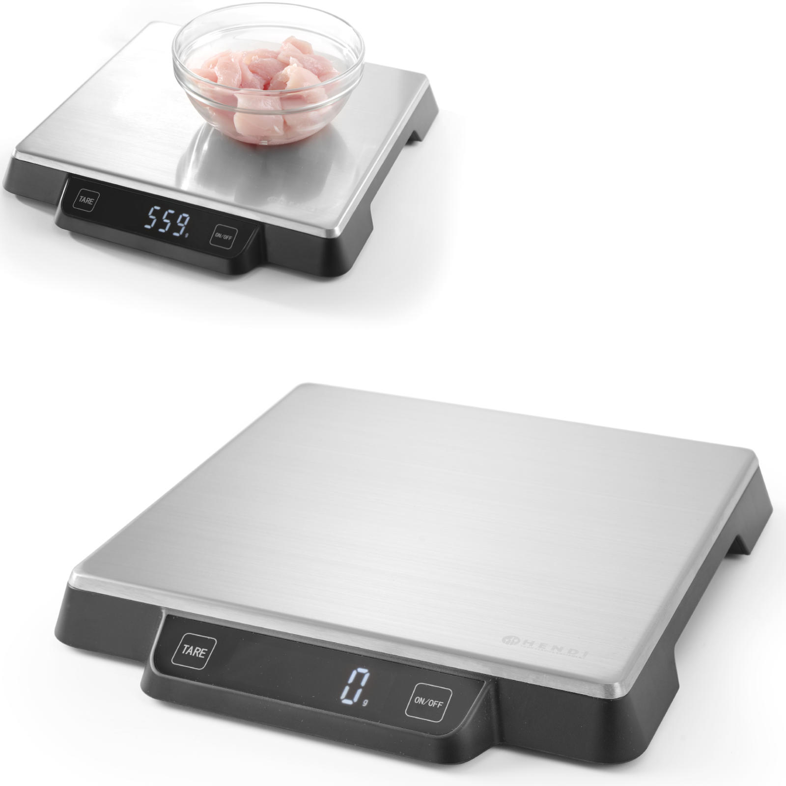 Balance Électronique De Cuisine 15 Kg / 1 G - Hendi 580233