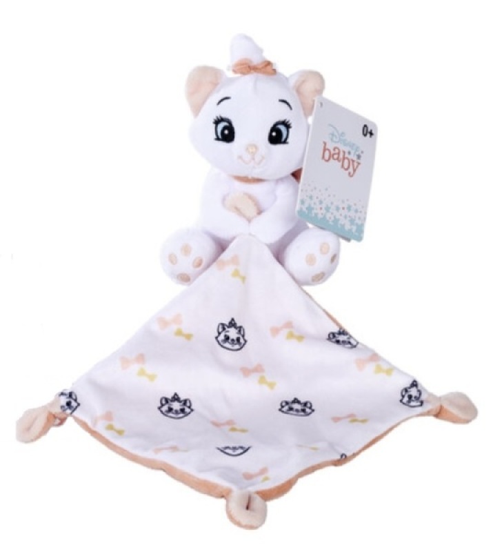 Doudou Marie Avec Mouchoir Saumon