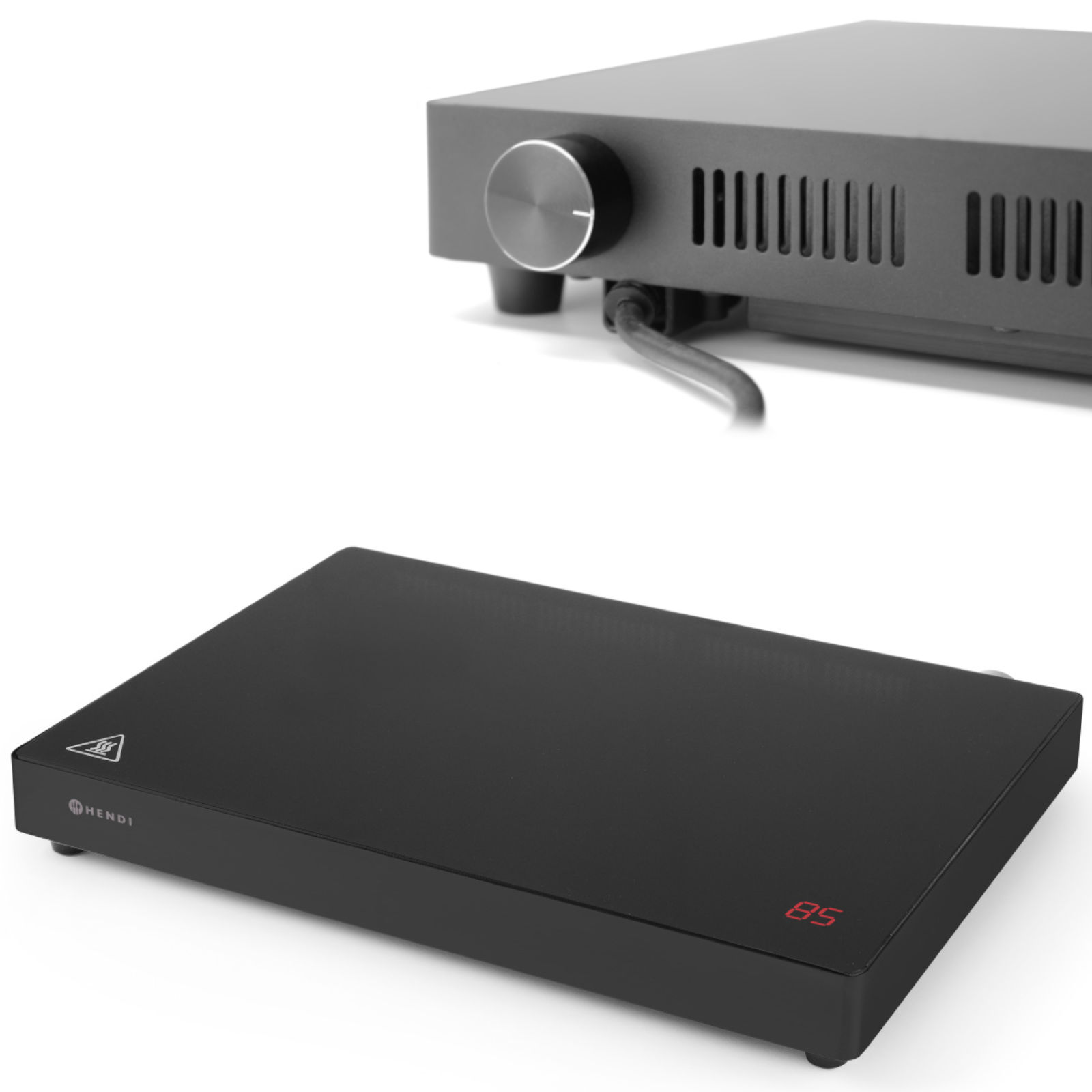 Plaque À Induction 11 Niveaux De Puissance Black Line 800 W 230 V - Hendi 239384