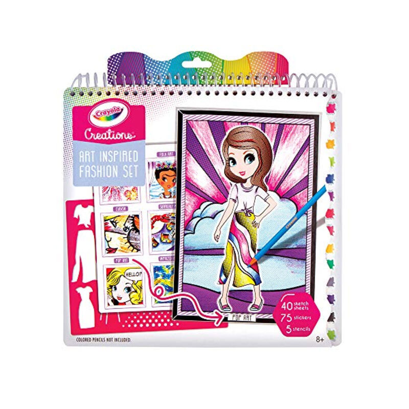 Fiches À Dessin Arte Y Moda Creations Crayola