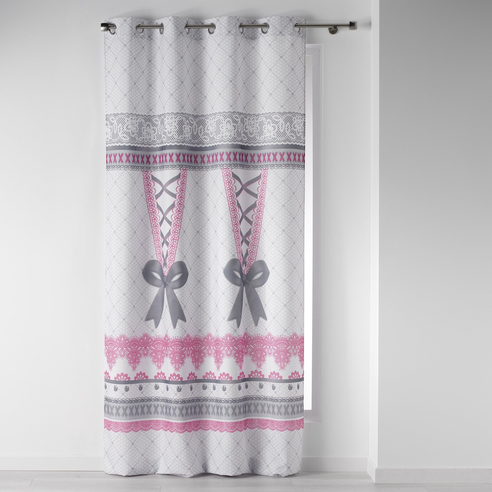 Rideau A Oeillets Corset 140x260cm