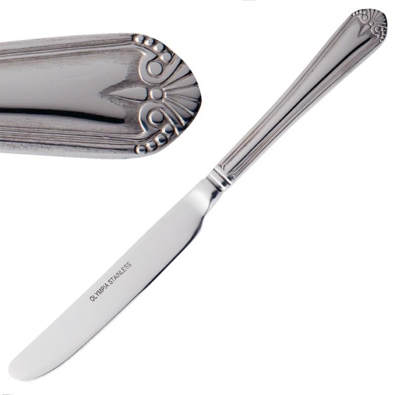 Couteau À Dessert 213 Mm Jesmond Lot De 12 Olympia