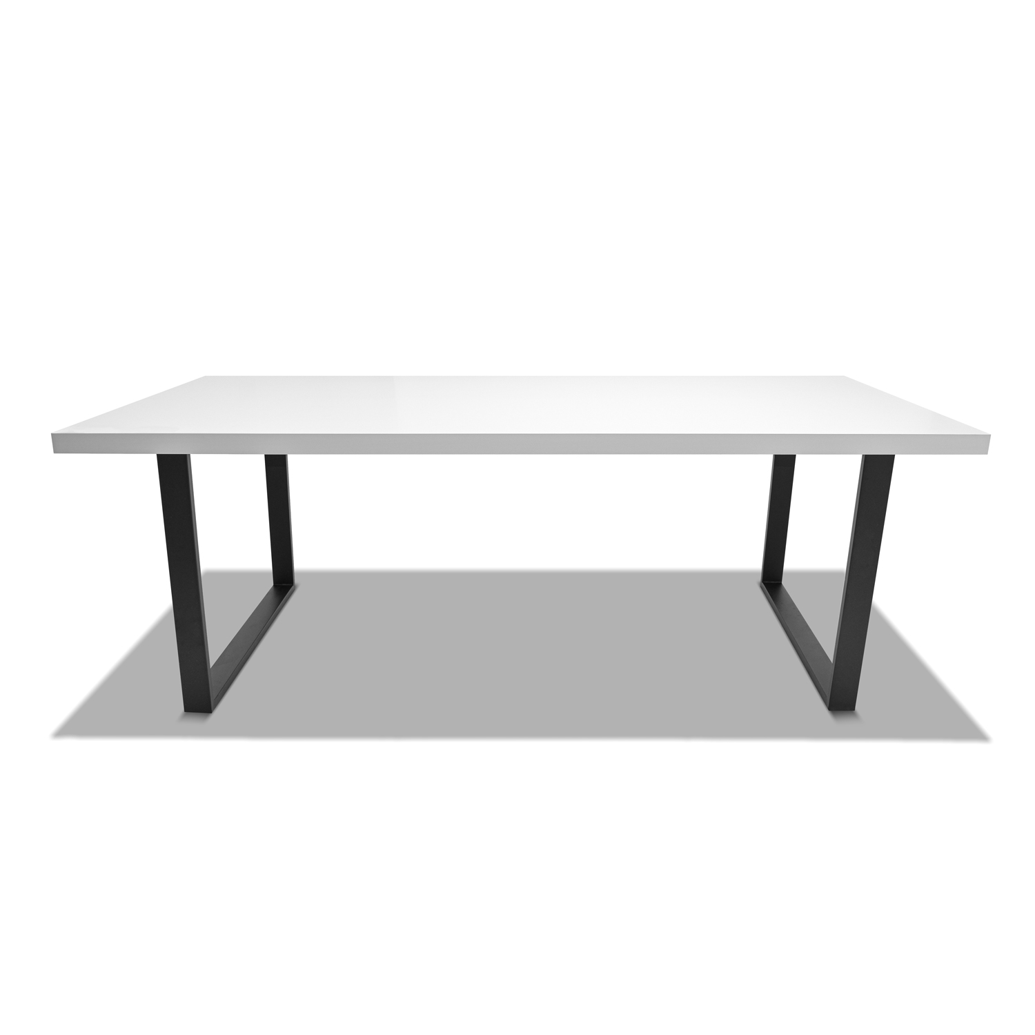 Nuvola - Plan De Table À Manger 220x100x5 Cm / Blanc