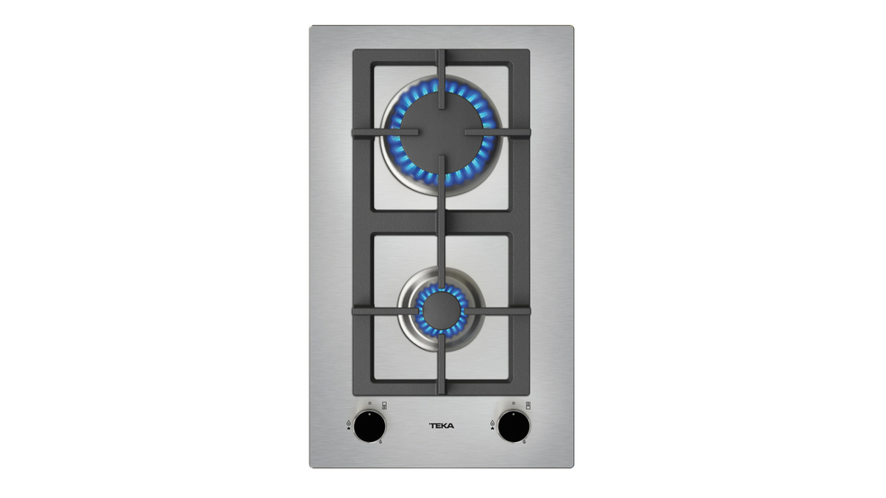Teka Efx 30.1 2g Ai Al Ic Acier Inoxydable Intégré 30 Cm Gaz 2 Zone(s)