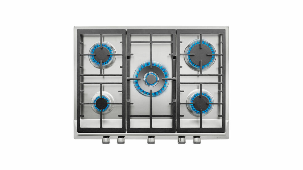 Teka Ex 70.1 5g Ai Al Dr Ci Acier Inoxydable Intégré 68 Cm Gaz 5 Zone(s)