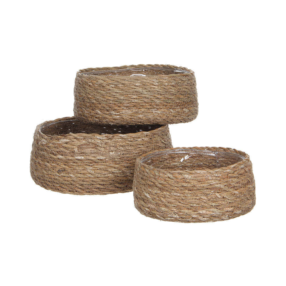 Set De 3 Paniers En Osier.