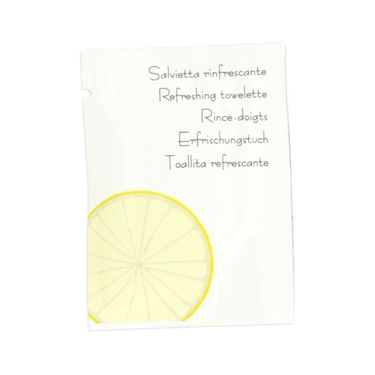 Lot De 30 Rince-doigts Au Citron Single Use