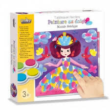 Kit Peinture Au Doigt Crealign Multicolor Autres