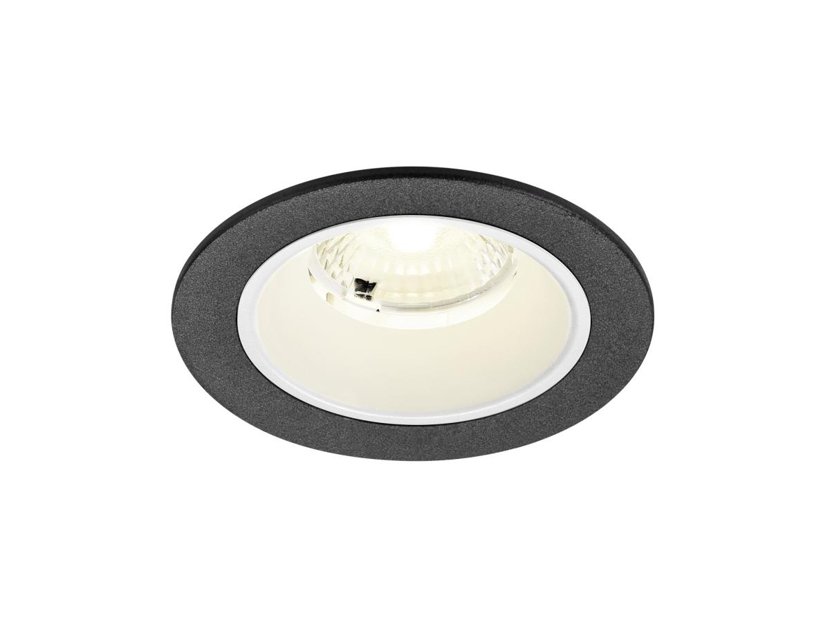 Spot Encastré Numinos® S Intérieur 4000 K 40c Ip20 Rond Noir / Blanc - Slv - 1009473